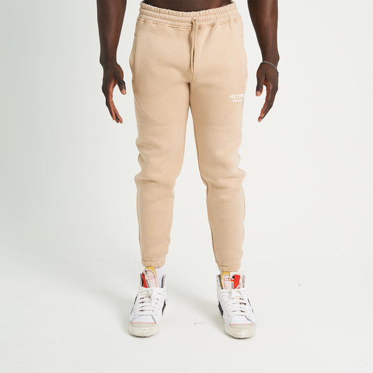 Unisex Beige Pants Limited