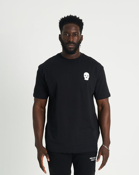 Nsteria Side Logo Tee - Black