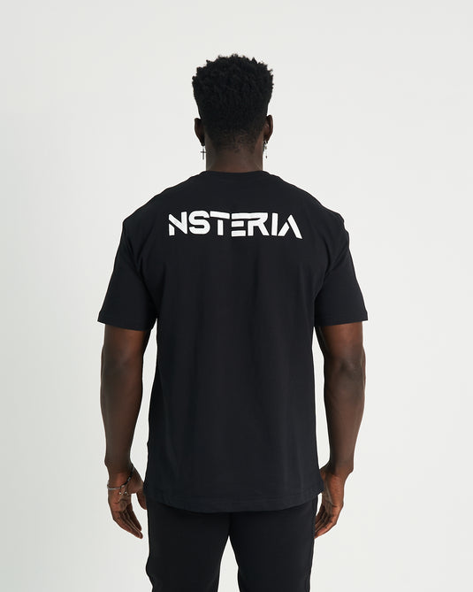 Nsteria Side Logo Tee - Black