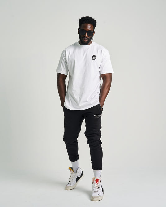 Nsteria Side Logo Tee - White