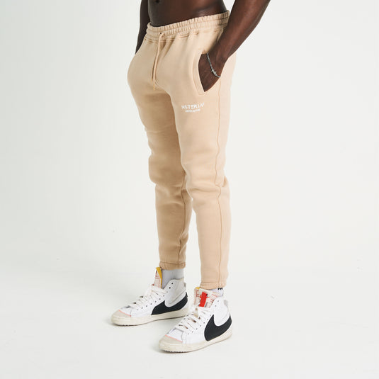 Unisex Beige Pants Limited